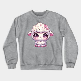 Y2K dolly glitter glamour sheep Crewneck Sweatshirt